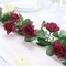 6 ft 3D Burgundy Chain SILK ROSES Garland Wedding Flowers Bouquets